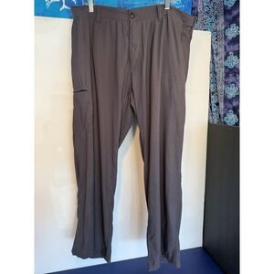 UB Tech Pants Mens Size 38 X 30 Classic Fit Grey Lightweight Work Golf Cargo